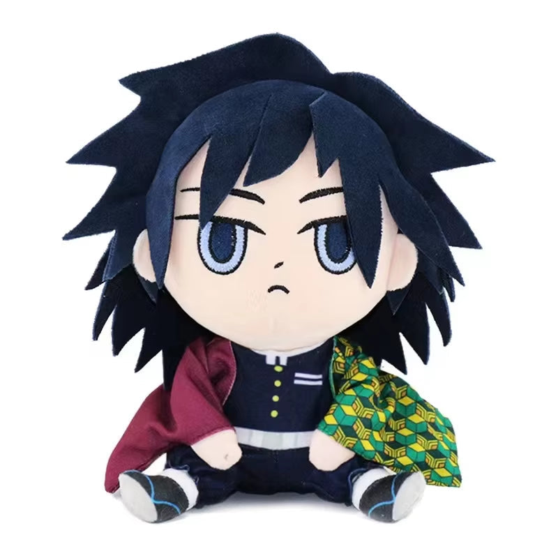 20Cm Demon Slayer Plush Toys Tanjirou Anime Figure Nezuko Plushie Zenitsu Inosuke Doll Stuffed Toy Cosplay for Holiday Gifts