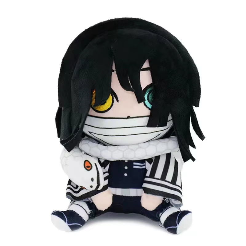 20Cm Demon Slayer Plush Toys Tanjirou Anime Figure Nezuko Plushie Zenitsu Inosuke Doll Stuffed Toy Cosplay for Holiday Gifts