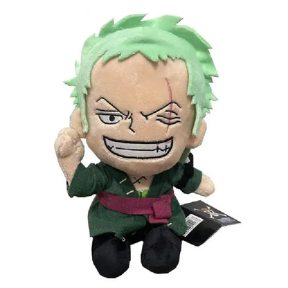 2024 Hot 25Cm One Piece Anime Figure Zoro Luffy Chopper Plush Toys Cute Cartoon Plushie Stuffed Dolls Pendant Kids Xmas Gifts