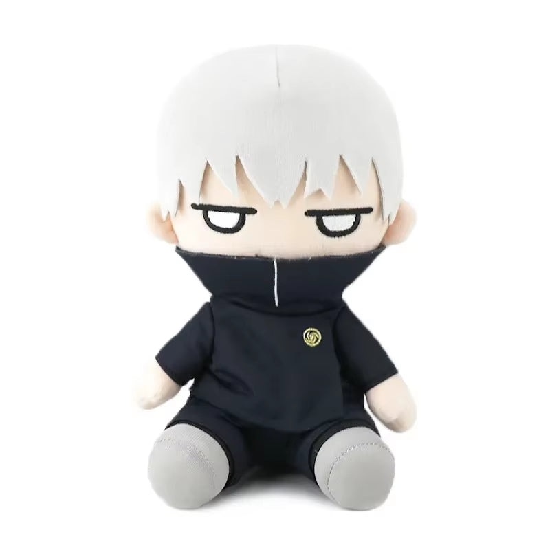 Jujutsu Kaisen Plush Satoru Gojo Fushiguro Megumi Itadori Yuji Inumaki Toge Anime Figure Stuffed Kawaii Doll Children'S Gift Toy