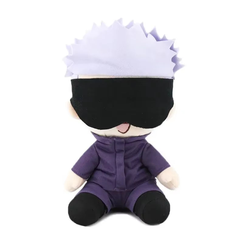 Jujutsu Kaisen Plush Satoru Gojo Fushiguro Megumi Itadori Yuji Inumaki Toge Anime Figure Stuffed Kawaii Doll Children'S Gift Toy