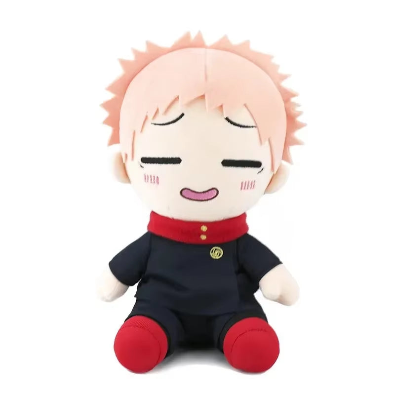 Jujutsu Kaisen Plush Satoru Gojo Fushiguro Megumi Itadori Yuji Inumaki Toge Anime Figure Stuffed Kawaii Doll Children'S Gift Toy